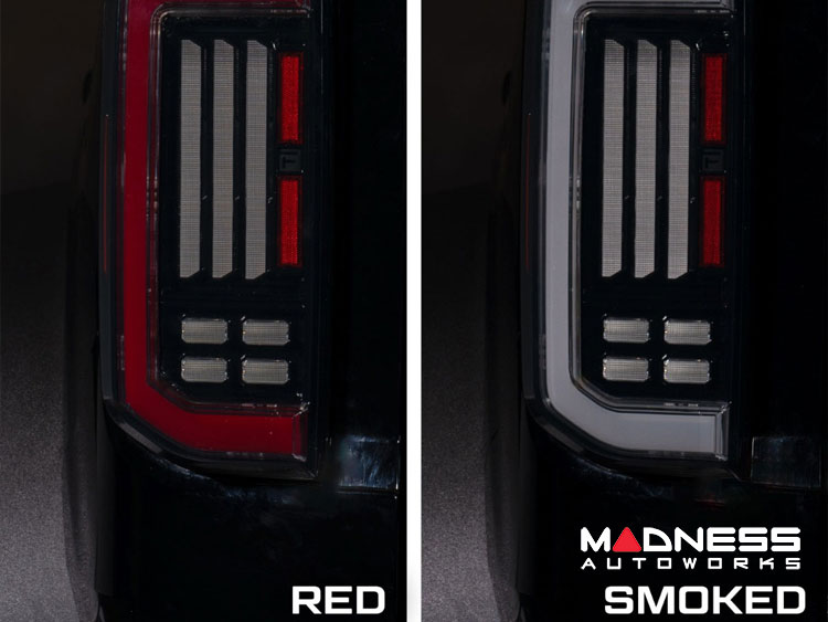 Ford Bronco LED Tail Lights - Red - Form Lighting